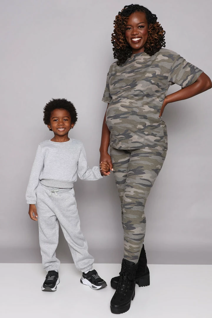 Fashion Nova Chelsea Camo Legging Set - Camouflage