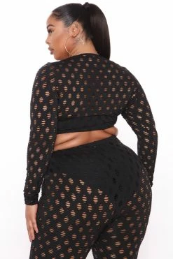 Fashion Nova Enough Play Bestie Legging Set - Black