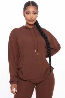 Fashion Nova Ava Legging Set - Brown Legging Sets