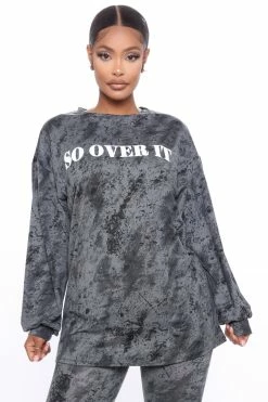 Fashion Nova Legging Sets Chillin Legging Set - Black