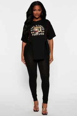 Fashion Nova Legging Sets Stay Strong Legging Set - Black