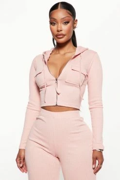 Fashion Nova Ready For The Weekend Pant Set - Pink