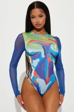 Fashion Nova Body Is Art Legging Set - Royal