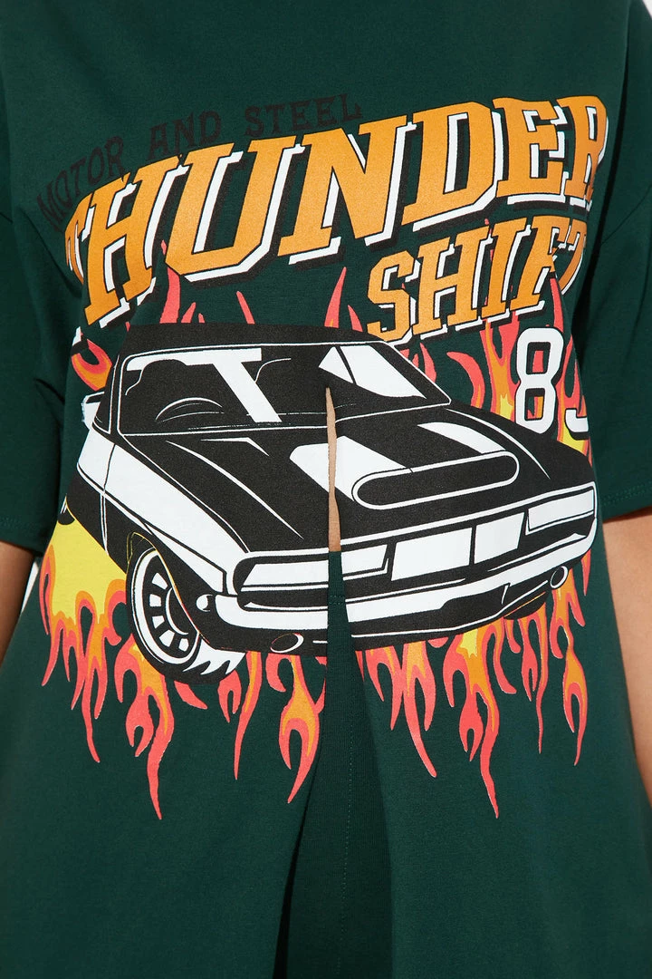 Fashion Nova Thunder Shift Legging Set - Hunter