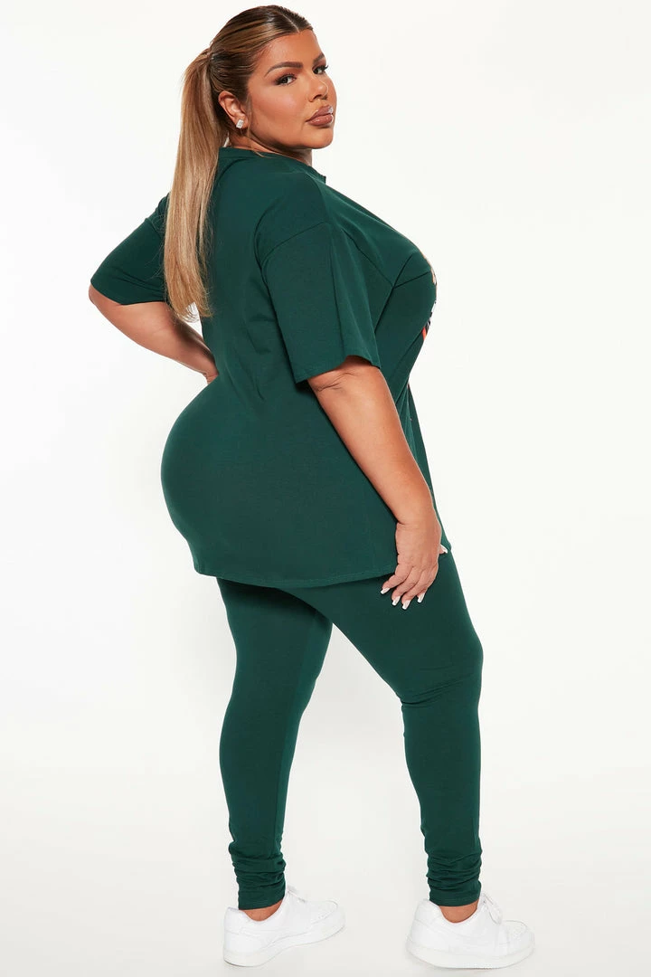 Fashion Nova Thunder Shift Legging Set - Hunter