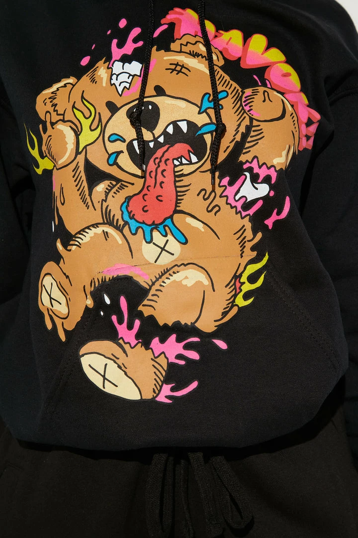 Fashion Nova Matching Separates Wreaking Havok Hoodie - Black