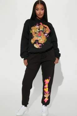 Fashion Nova Matching Separates Wreaking Havok Hoodie - Black