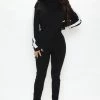 Fashion Nova Krista Sweater Legging Set - Black/White