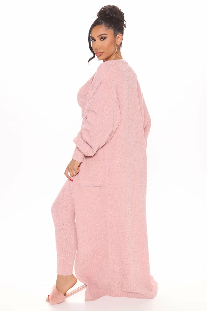 Fashion Nova Living In It 3 Piece Legging Set - Pink Legging Sets