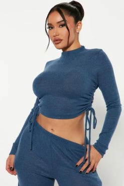 Fashion Nova Harley Hacci Pant Set - Denim
