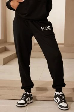 Fashion Nova Matching Separates Family Goals Women's Mami Jogger - Black