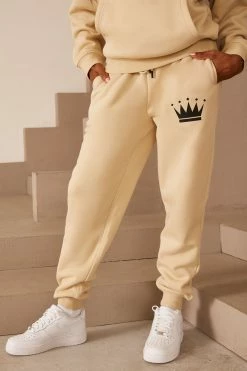Fashion Nova Matching Separates Family Goals Women's Queen Jogger - Tan