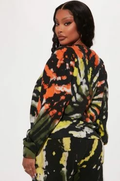 Fashion Nova New York Embroidered Sweatshirt - Black/combo