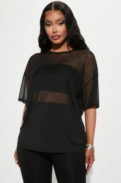 Fashion Nova Legging Sets Nice And Clear 3 Piece Legging Set - Black