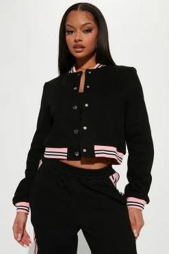 Fashion Nova Just Too Chill Pant Set - Black Wide Leg Sets