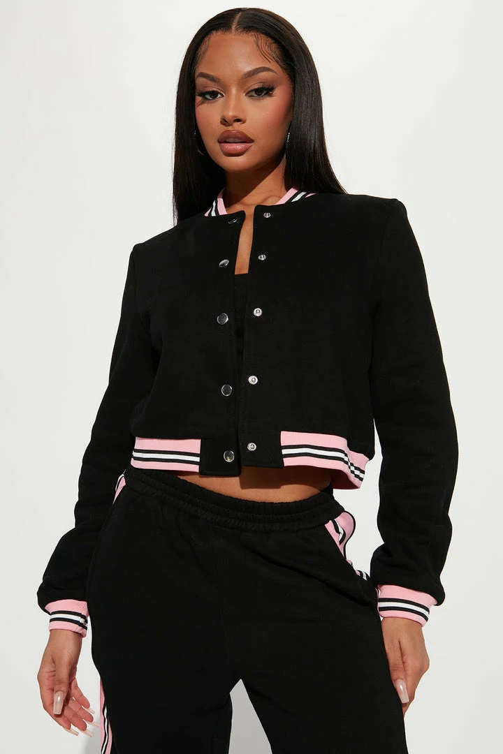 Fashion Nova Just Too Chill Pant Set - Black Wide Leg Sets