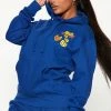 Fashion Nova Light Up My Life Graphic Hoodie - Royal Matching Separates