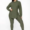 Fashion Nova Legging Sets Cutting Corners Legging Set - Olive