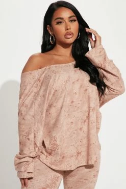 Fashion Nova Legging Sets Chelsea Twist Back Legging Set - Taupe