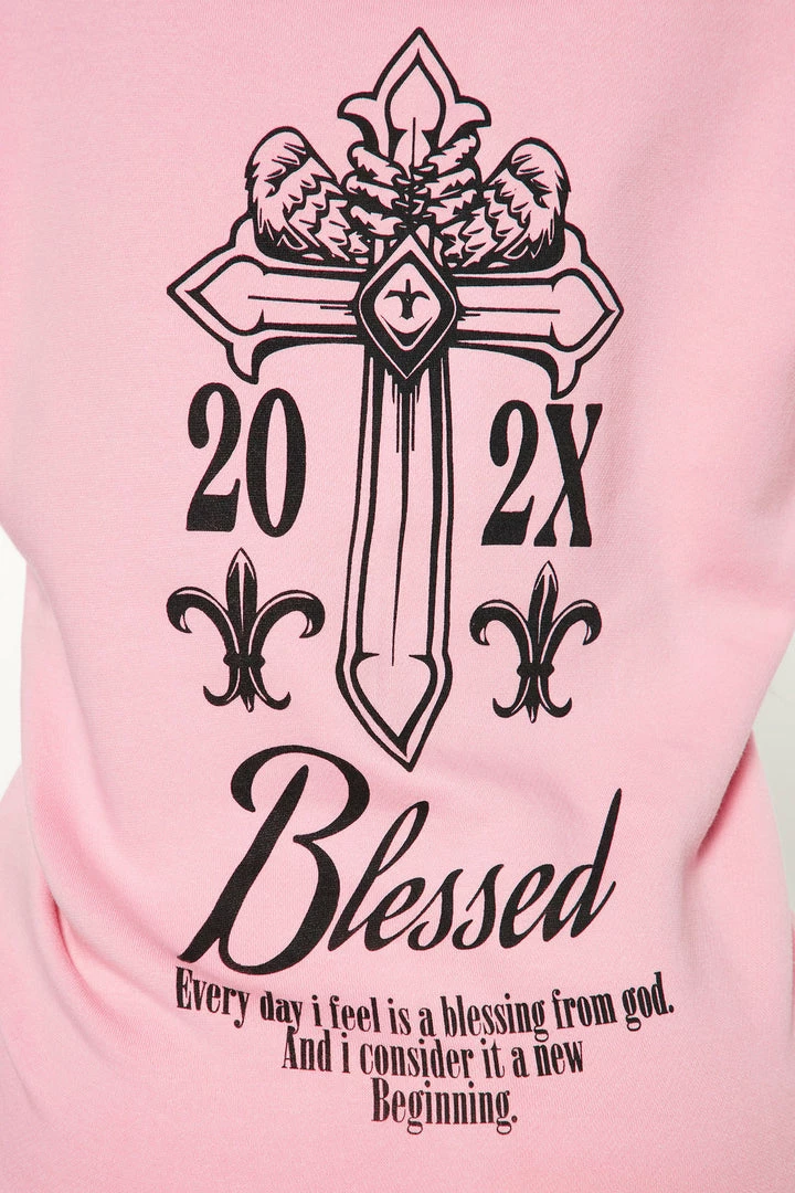 Fashion Nova Matching Separates Best Behavior Hoodie - Pink