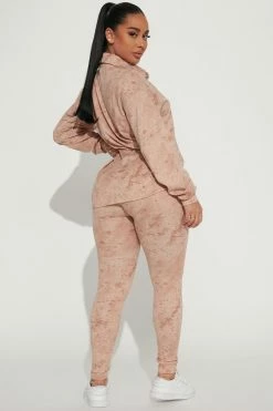 Fashion Nova Chelsea Vibes Legging Set - Taupe