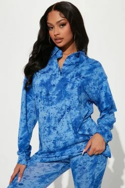 Fashion Nova Legging Sets Chelsea Vibes Legging Set - Royal