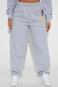 Fashion Nova Disney Villains Jogger Pant - Grey Matching Separates