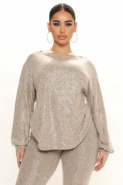 Fashion Nova Legging Sets Zena Hacci Legging Set - Oatmeal