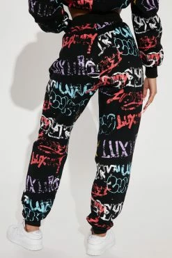 Fashion Nova Tough Act To Follow Jogger - Black Matching Separates