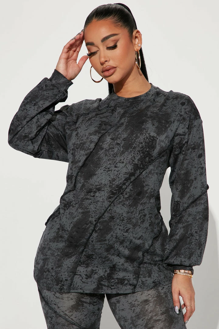 Fashion Nova Legging Sets Here With Chelsea Legging Set - Black