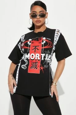 Fashion Nova Immortal Love Legging Set - Black