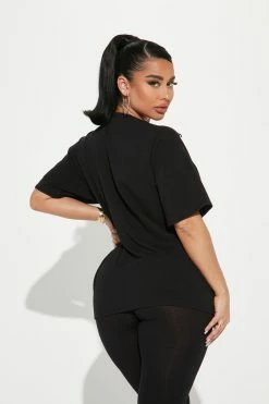 Fashion Nova Immortal Love Legging Set - Black