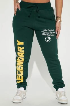 Fashion Nova Worldwide Legends Jogger - Green