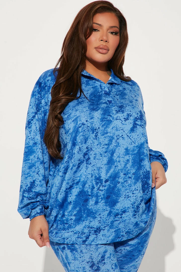 Fashion Nova Legging Sets Chelsea Vibes Legging Set - Royal