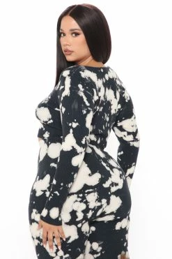 Fashion Nova Best Of Both Worlds Legging Set - Black/combo