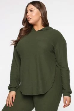 Fashion Nova Legging Sets Cutting Corners Legging Set - Olive