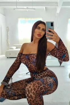 Fashion Nova Blooming Into Beauty Butterfly Set - Brown/combo