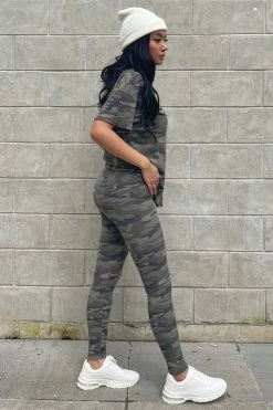 Fashion Nova Chelsea Camo Legging Set - Camouflage