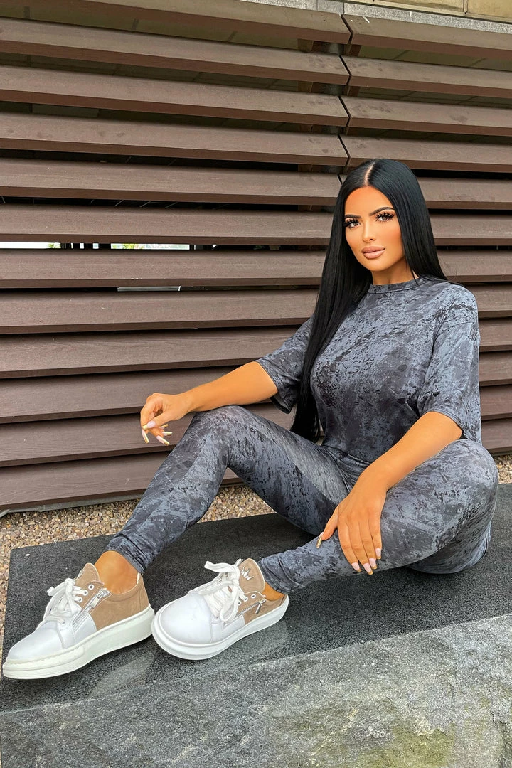 Fashion Nova Chelsea Legging Set - Black Legging Sets