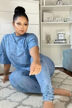 Fashion Nova Chelsea Legging Set - Blue