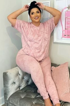 Fashion Nova Legging Sets Chelsea Legging Set - Pink