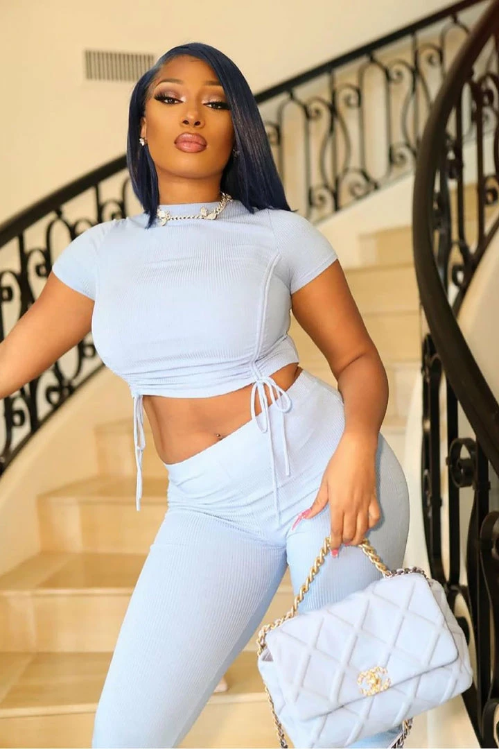 Fashion Nova Clear Your Schedule Ruched Pant Set - Blue