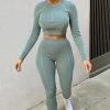 Fashion Nova Legging Sets The Headliner Legging Set - Sage